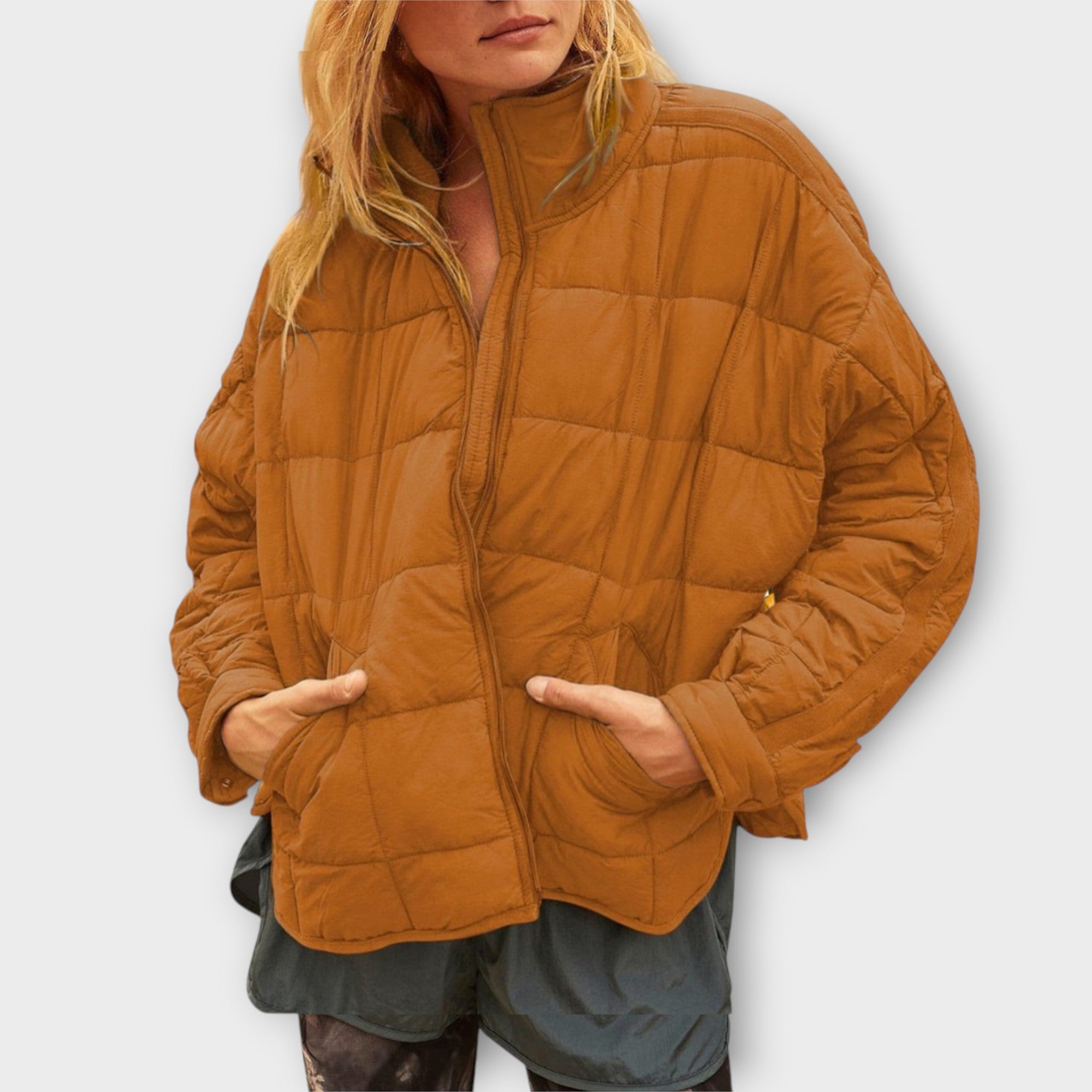 Women's Winter Puffer Jacket | Quilted