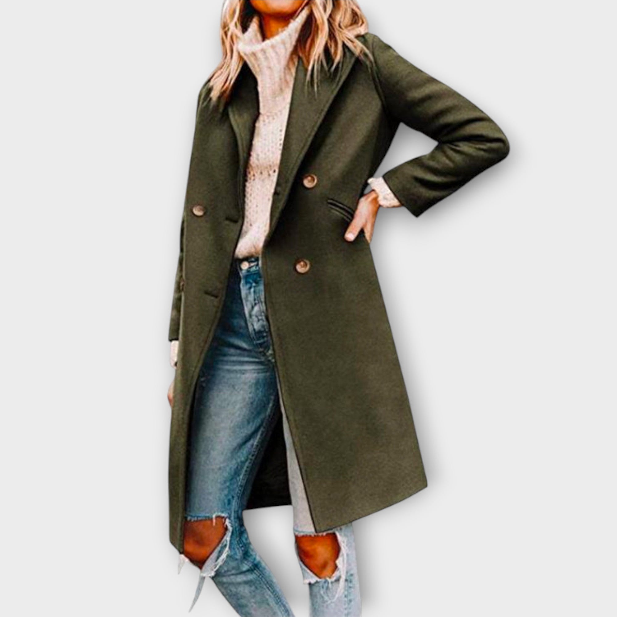 Women's Wool Overcoat | Winter