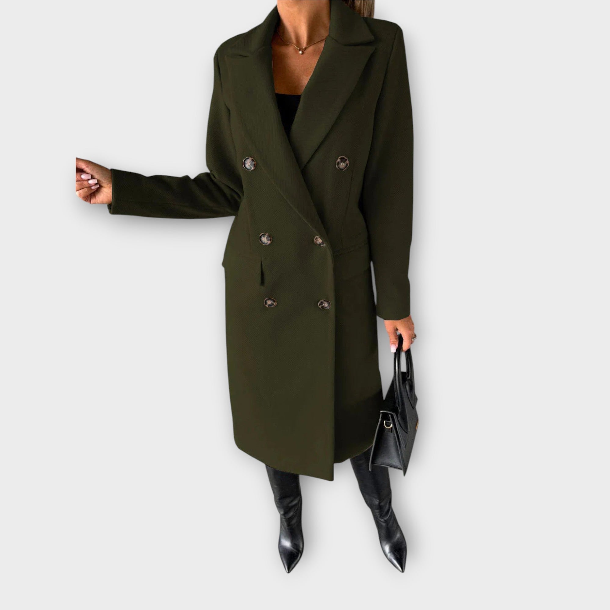 Women's Winter Trench Coat | Wool