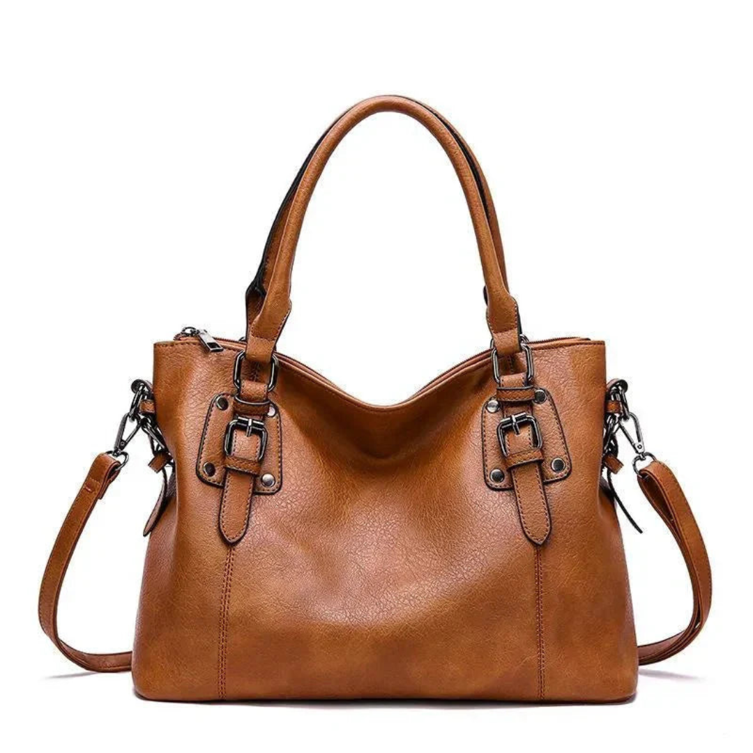 Women’s Leather Shoulder Bag | Convertible Handbag