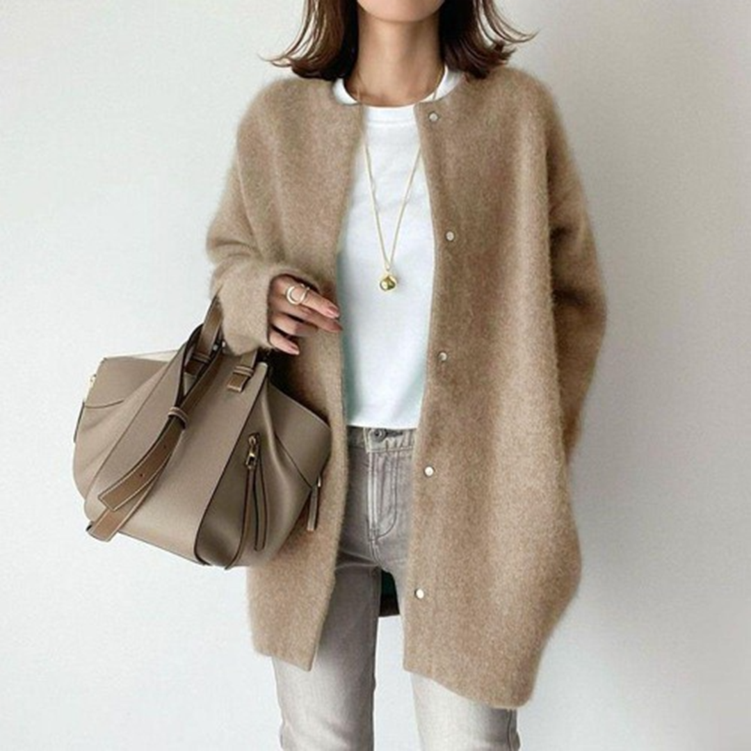 Women’s Long Knit Cardigan | Chunky