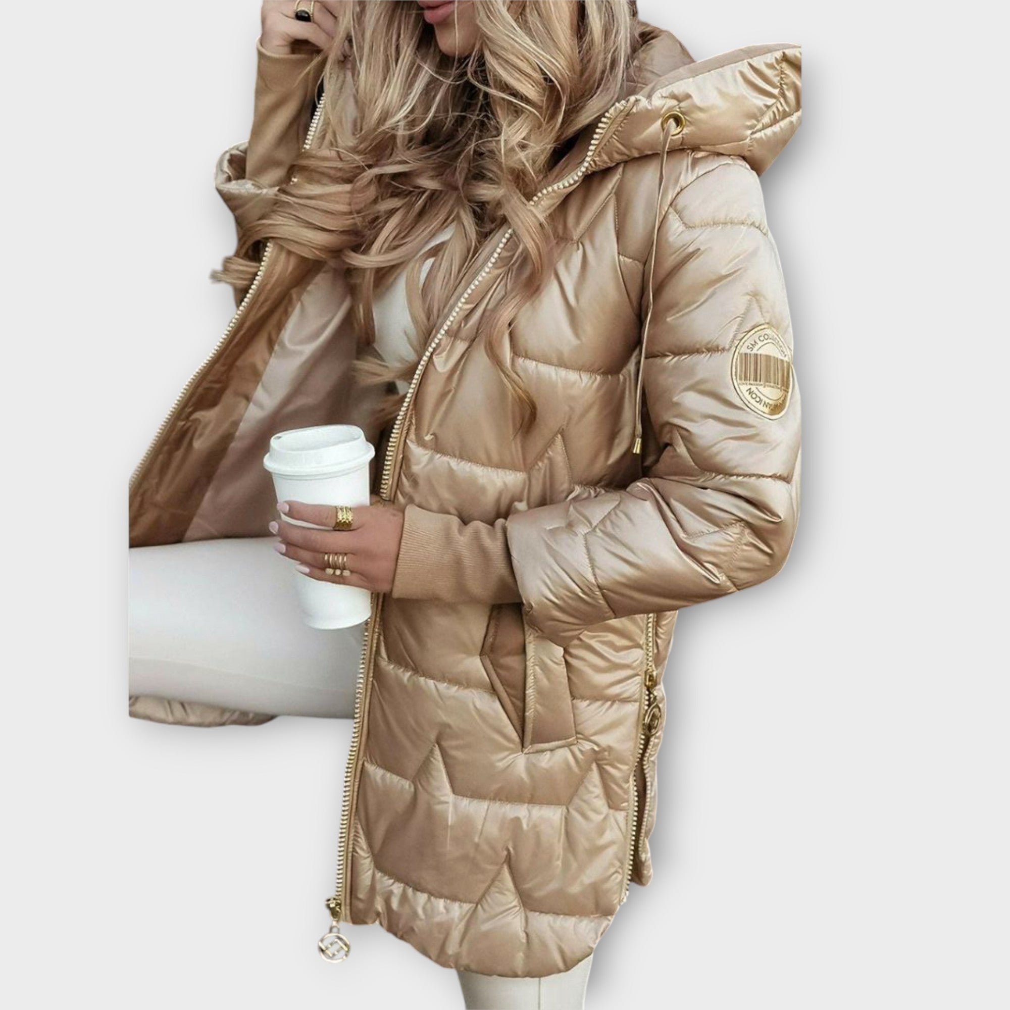 Women’s Winter Puffer Jacket | with hood