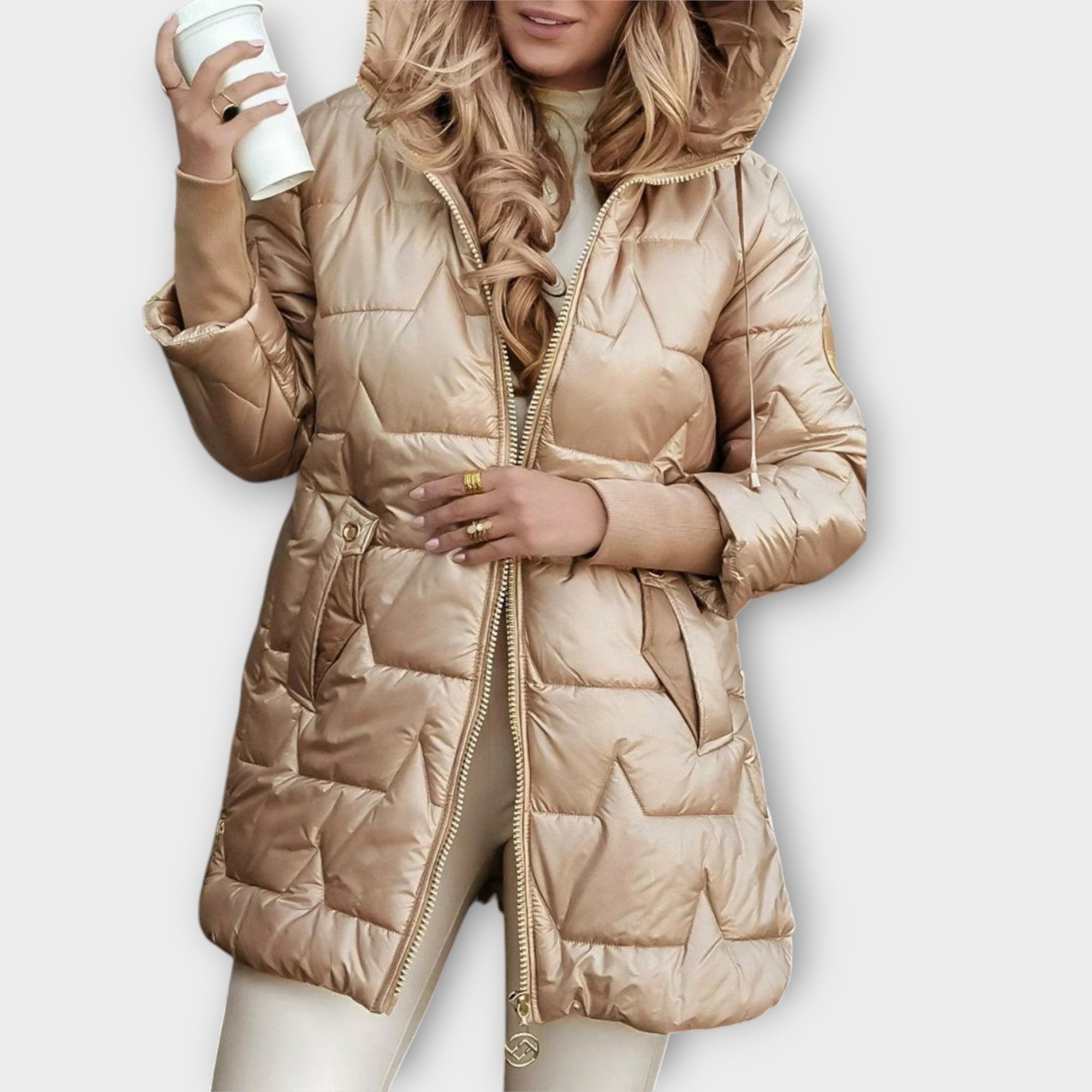 Women’s Winter Puffer Jacket | with hood