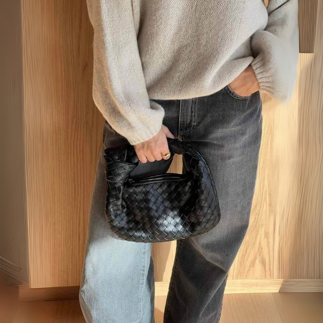 Women’s Woven Mini Handbag | Top Handle