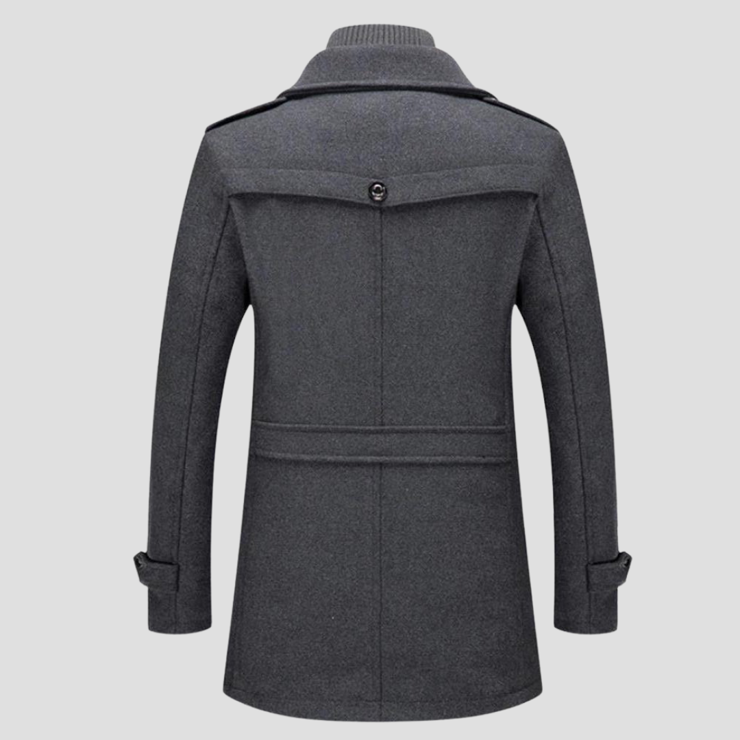Men’s Wool Overcoat | Long Winter Coat