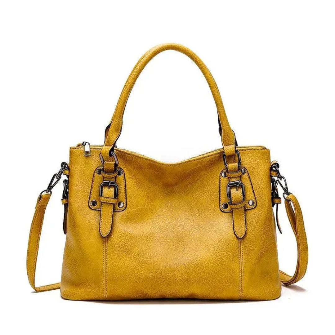 Women’s Leather Shoulder Bag | Convertible Handbag