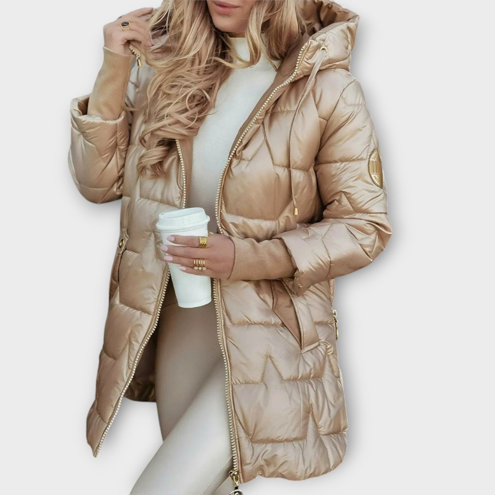 Women’s Winter Puffer Jacket | with hood