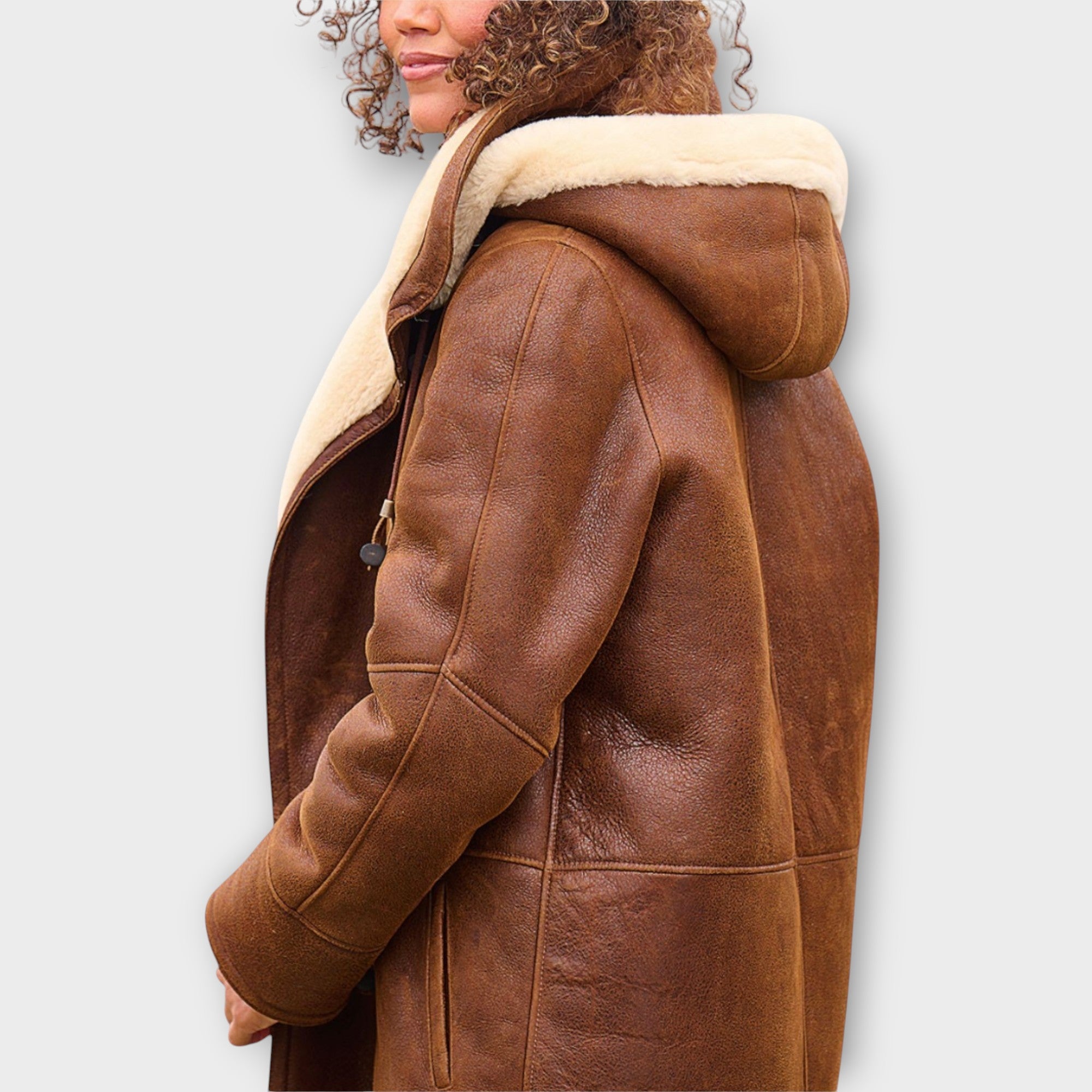 Women’s Sherpa Overcoat | Winter