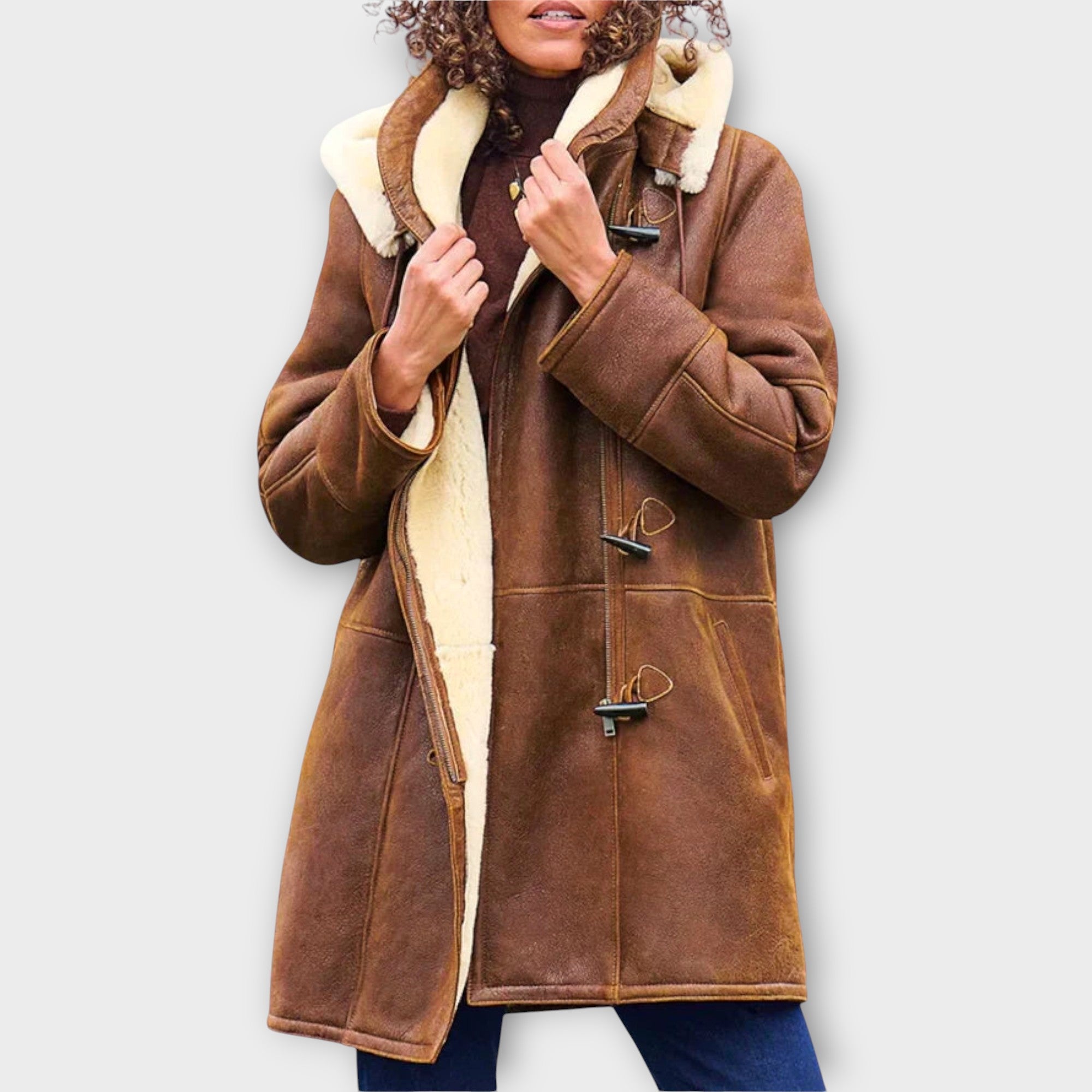 Women’s Sherpa Overcoat | Winter